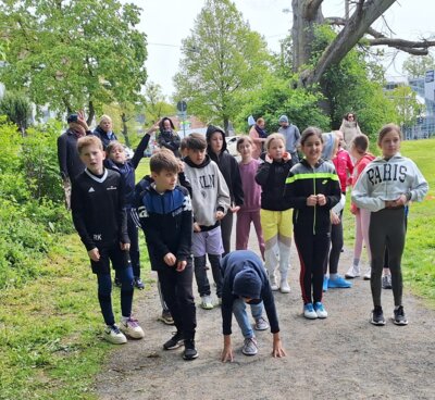 Foto zur Meldung: Sponsorenlauf 2024
