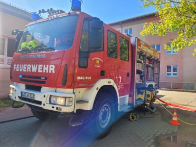 Feuerwehrtag an der Grundschule Golßen