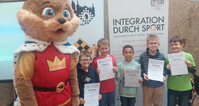 Foto zur Meldung: 4. Platz bei Schweriner Schulschachmeisterschaften