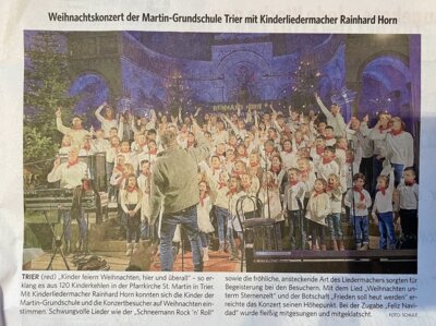 Zeitungsartikel aus "Die Woch" vom 29.12.2023 (Bild vergrößern)