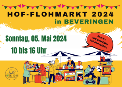 Meldung: 3. Hofflohmarkt 2024