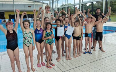 Meldung: Erfolgreicher Schwimmwettbewerb