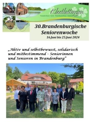 Foto zur Meldung: Herzliche Einladung zur 30. Brandenburgischen Seniorenwoche