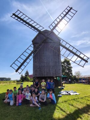 Radtour zur Bockwindmühle nach Altbelgern
