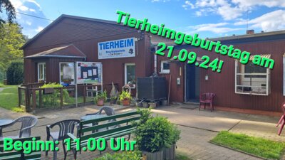 Tierheimgeburtstag am 21.09.24 (Bild vergrößern)