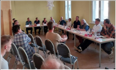 Foto zur Meldung: 1. Podiumsdiskussion unserer Jugendortsvorsteher