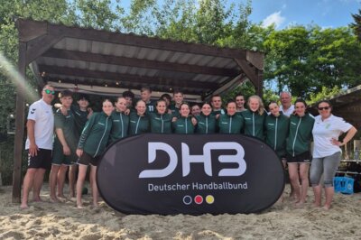 Team Sachsen erstmals bei den DHB Beach Championships (Bild vergrößern)
