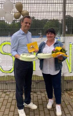10 Jahre HCKW Vorstand - Danke Dana & Henrik
