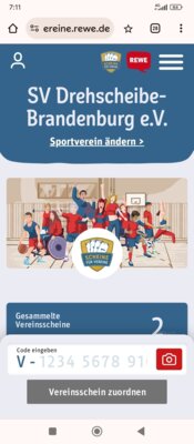 Aktion Scheine für Vereine