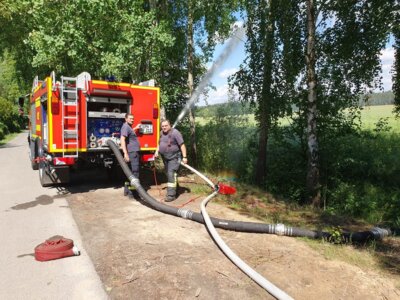 Foto zur Meldung: Eine lange Nacht im Dienst der Freiwilligen Feuerwehr