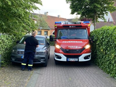 Ausbildung mit dem TSF-W Sonder (Bild vergrößern)