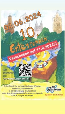 Entenrennen verschoben (Bild vergrößern)