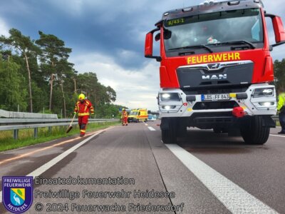 Einsatz 30/2024 | VU PKW - PKW | BAB 12 AS Friedersdorf - AD Spreeau (Bild vergrößern)