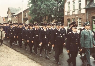 Foto zur Meldung: Vor 60 Jahren: Freiwillige Feuerwehr Schmalensee feiert 75-jähriges Bestehen