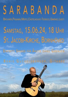 Foto zur Meldung: Kultur-Tipp: Gitarrenkonzert am 15. Juni in der Vicelin-Kirche