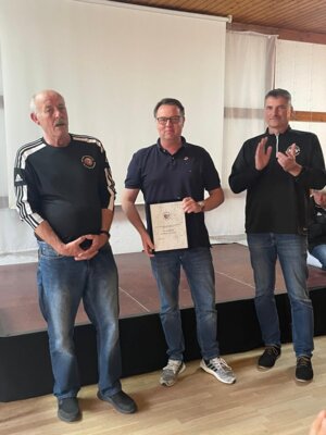 Ehrung für Jens Bergemann