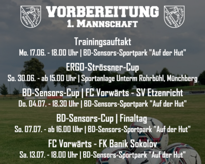 Bezirksliga-Vorbereitung startet (Bild vergrößern)