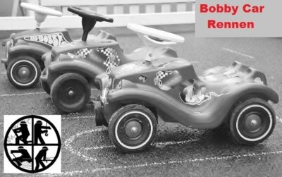 Foto zur Meldung: Erinnerung: 2. Bobbycar-Rennen der Freiwilligen Feuerwehr Schmalensee am 22. Juni