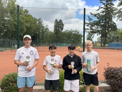 Foto zur Meldung: 6.Junior Open mit 30 Teilnehmern - Elias Linke wird Vierter