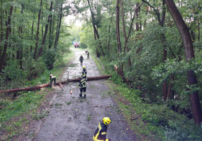 Foto zur Meldung: Unwetterschäden in der Gemeinde Rangsdorf