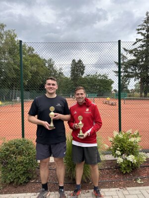 Foto zur Meldung: Körner & Sobek verteidigen ihre Wusterhausen Open Titel!