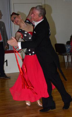 Foto zur Meldung: Birgit und Marcus beim Auftakt der TBW Trophy