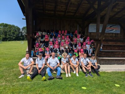 SV Prackenbach lud Kindergartenkinder zum Sporttag ein