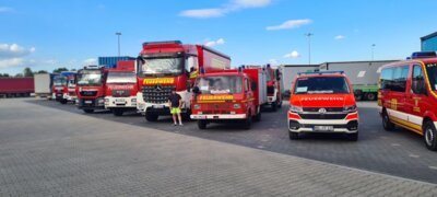 +++Freiwillige Feuerwehr Ludwigsfelde unterstützt Feuerwehr-Ukraine-Hilfsbrücke+++ (Bild vergrößern)