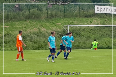 Testspiel: DJK Ebnath - FC Vorwärts II 1:4 (Bild vergrößern)