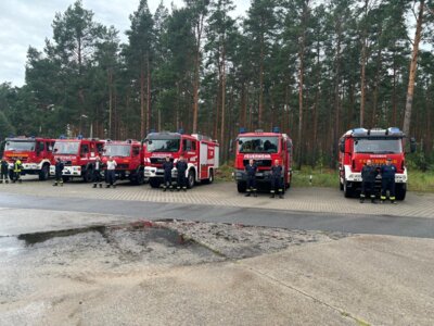 +++2. Geländefahrtraining auf der Verkehrs-Versuchsanlage in Horstwalde erfolgreich absolviert+++ (Bild vergrößern)