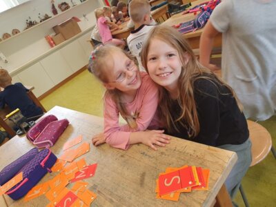 Großes Buchstabenfest in den ersten Klassen