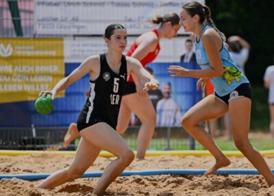 Charlotte Baum in Aktion (Bild vergrößern)