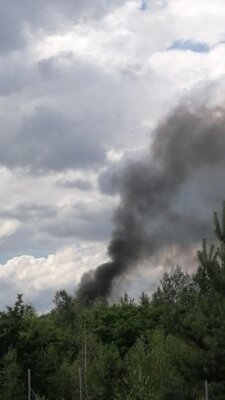 Vollbrand der Bärenhütte, Weißwasser