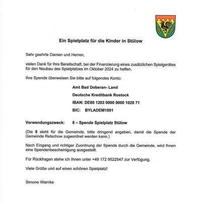 Spielplatz Stülow