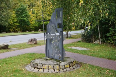 Mönchsweg Schmiedekunstwerk in Trappenkamp