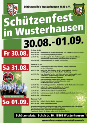 Programm Schützenfest