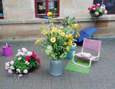 Frauengottesdienst Outdoor in Rittersbach, Gemeindehausgarten
