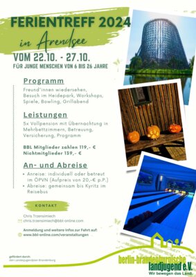 Foto zur Meldung: Ferientreff 2024 in Arendsee