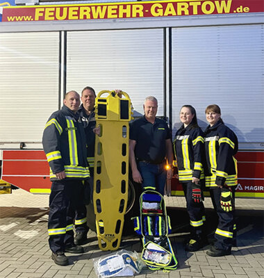 Meldung: Rettungsrucksack gespendet