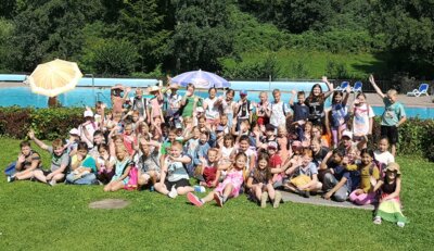 Freibadbesuch, August 2024