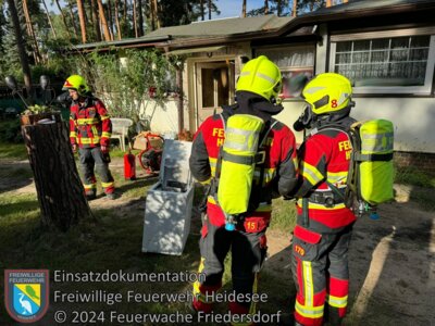 Einsatz 59/2024 | Qualmt Waschmaschine | Bindow Dohnenstieg (Bild vergrößern)