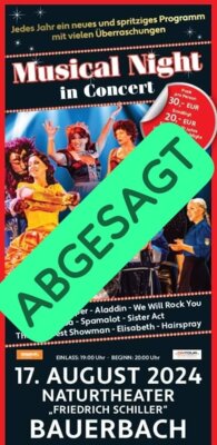 MusicalNight ++ ABGESAGT ++ (Bild vergrößern)