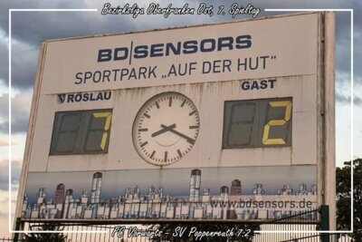 7.Spieltag BZL: FC Vorwärts - SV Poppenreuth 7:2 (Bild vergrößern)