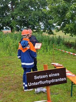 Bild: Abnahme der Jugendflamme