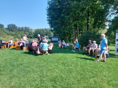 Abbaden in geselliger Runde!