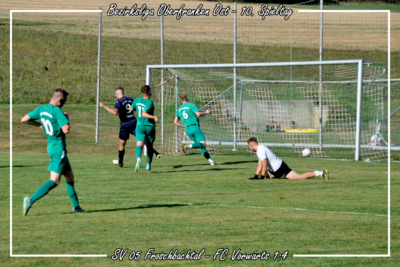 10.Spieltag BZL: SV 05 Froschbachtal - FC Vorwärts 1:4 (Bild vergrößern)