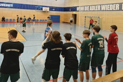 So wie die 09er-Jungs beim Leistungsturnier in Potsdam, wollen auch die 10er Jungs morgen jubeln. (Bild vergrößern)