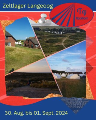 Zeltlager Langeoog- Ein tolles Wochenende mit Sonne, Strand und ganz viel Spaß