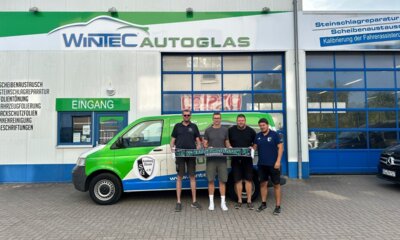 Wintec Autoglas - Car Service Point GmbH weiter Unterstützer der SG