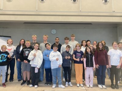 Ein großes Dankeschön an den Verein Kinderhilfe Potsdam! (Bild vergrößern)